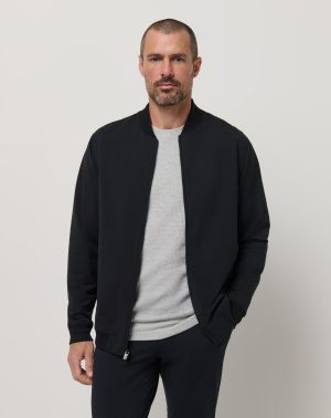 Stretchknit Bomber Jacket